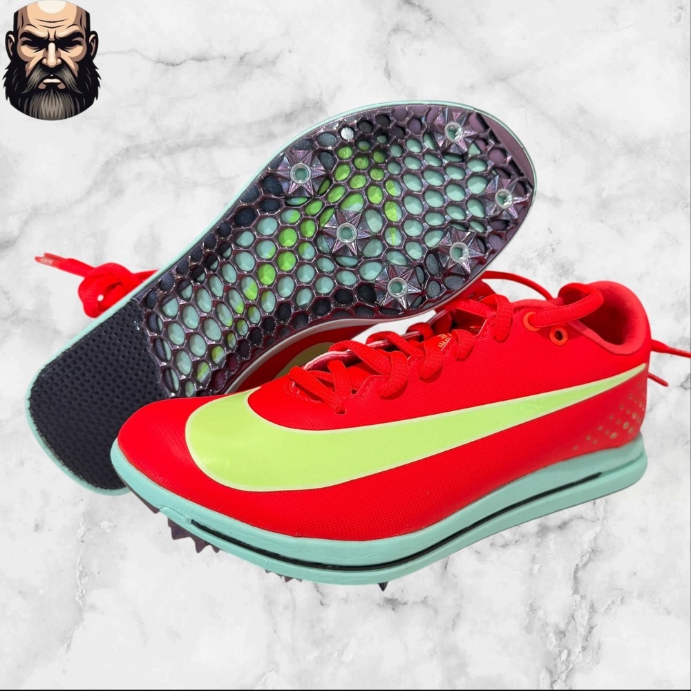 Nike Triple Jump Elite 3 Bright‎ Crimson Lime Blast HV6425-600 Men's Size 4.5